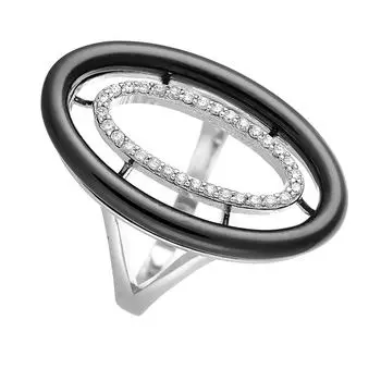 Кольцо из серебра TC-R00019-B-W-X-X-W