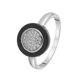 Кольцо из серебра TC-R00034-B-W-X-X-W