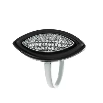Кольцо из серебра TC-R00054-B-W-X-X-W