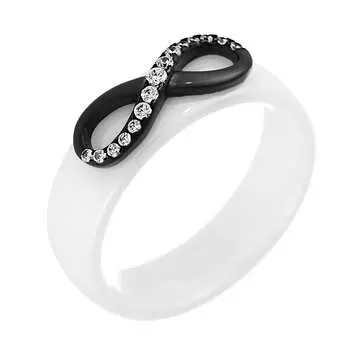 Кольцо из серебра TC-R00135-W-B-X-X-W