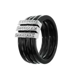 Кольцо из серебра TC-R00149-BW-W-X-X-W