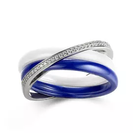 Кольцо из серебра TC-R00151-BLW-W-X-X-W