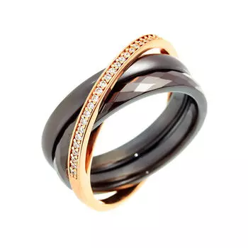 Кольцо из серебра TC-R00151-BR-G-X-X-W