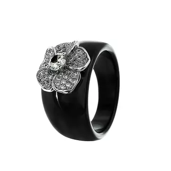 Кольцо из серебра TC-R00250-B-W-W-X-W