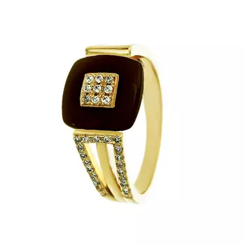 Кольцо из серебра TC-R00263-BR-L-X-X-W