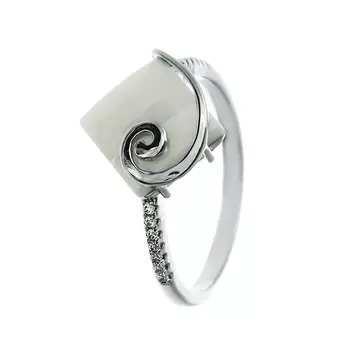 Кольцо из серебра TC-R00538-W-W-X-X-W