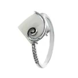 Кольцо из серебра TC-R00538-W-W-X-X-W