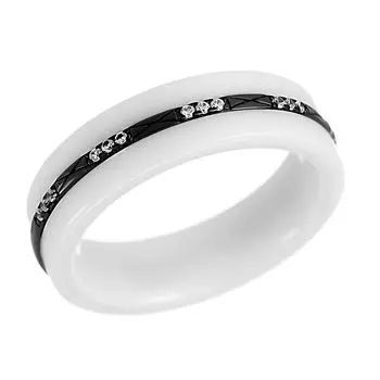 Кольцо из серебра TC-R00582-W-B-X-X-W