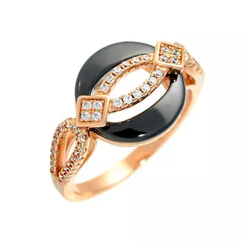 Кольцо из серебра TC-R00608-B-G-X-X-W