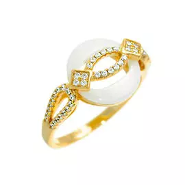 Кольцо из серебра TC-R00609-W-Y-X-X-W