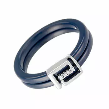 Кольцо из серебра TC-R00648-Вl-W-X-X-W