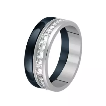 Кольцо из серебра TC-R00660-Вl-W-X-X-W