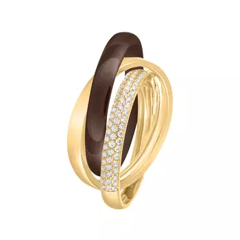 Кольцо из серебра TC-R00663-BR-G-X-X-W