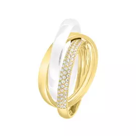 Кольцо из серебра TC-R00663-W-L-X-X-W