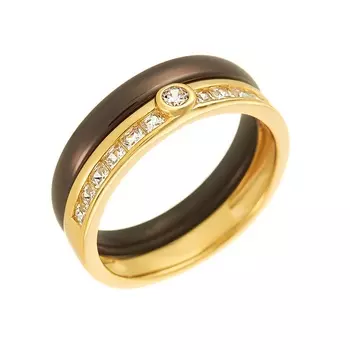 Кольцо из серебра TC-R00670-BR-L-W-X-W