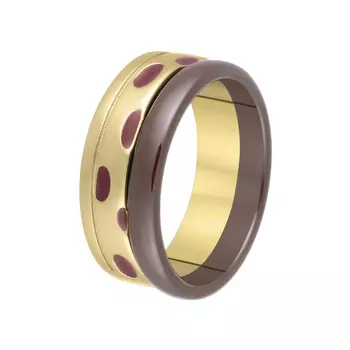 Кольцо из серебра TC-R00680-BR-L-X-BR-X