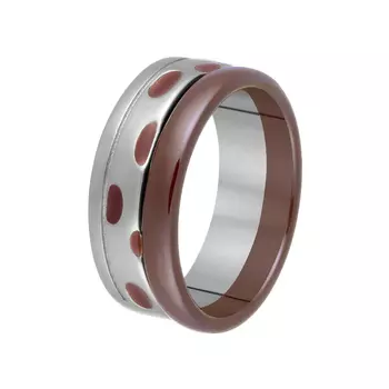 Кольцо из серебра TC-R00680-BR-W-X-BR-X