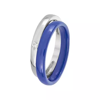 Кольцо из серебра TC-R00682-BL-W-W-X-X