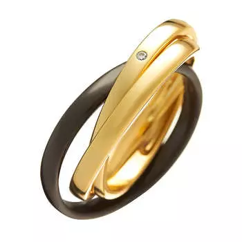 Кольцо из серебра TC-R00683-BR-L-X-X-W