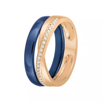 Кольцо из серебра TC-R00687-Вl-G-X-X-W