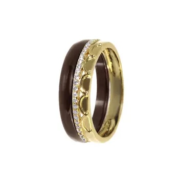 Кольцо из серебра TC-R00688-BR-L-X-X-W