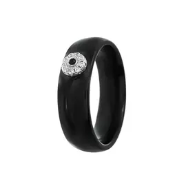 Кольцо из серебра TC-R00692-B-W-B-X-W