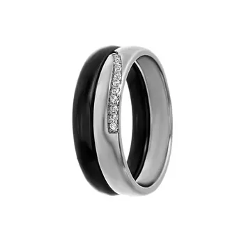 Кольцо из серебра TC-R00694-B-W-X-X-W