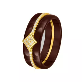 Кольцо из серебра TC-R00701-BR-L-X-X-W