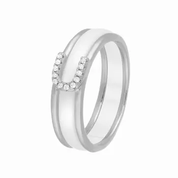 Кольцо из серебра TC-R00766-W-W-X-X-W