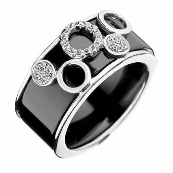 Кольцо из серебра TC-R00860-B-W-X-X-W