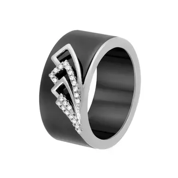 Кольцо из серебра TC-R00871-B-W-X-X-W