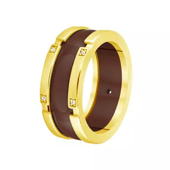 Кольцо из серебра TC-R00942-1-BR-L-X-X-W