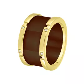 Кольцо из серебра TC-R00942-BR-L-X-X-W