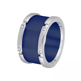 Кольцо из серебра TC-R00942-Вl-W-X-X-W