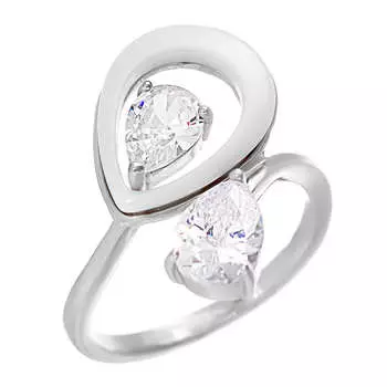 Кольцо из серебра TC-R00982-W-W-W-X-X