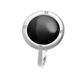 Кольцо из серебра TC-R01066-B-W-X-X-W