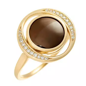 Кольцо из серебра TC-R01096-BR-L-X-X-W