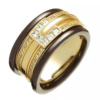 Кольцо из серебра TC-R01097-BR-L-X-X-W