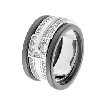 Кольцо из серебра TC-R01097-W-W-X-X-W