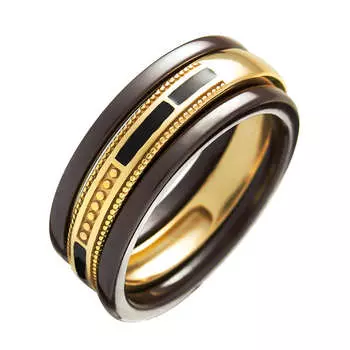 Кольцо из серебра TC-R01098-BR-L-X-B-X