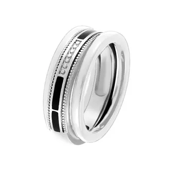 Кольцо из серебра TC-R01098-W-W-X-B-X