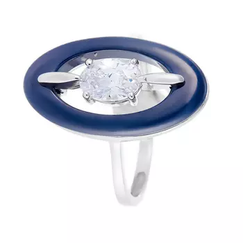 Кольцо из серебра TC-R01115-Вl-W-W-X-X