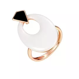 Кольцо из серебра TC-R01116-W-G-X-B-X