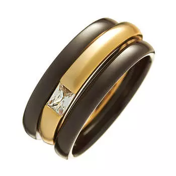 Кольцо из серебра TC-R01140A-BR-L-W-X-X