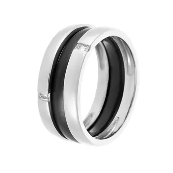 Кольцо из серебра TC-R01151-B-W-W-X-X