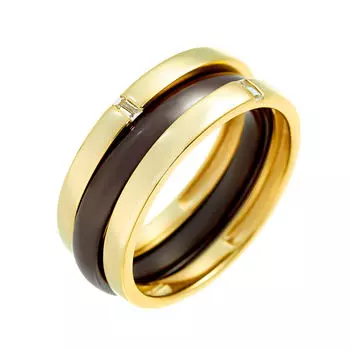 Кольцо из серебра TC-R01151-BR-L-W-X-X