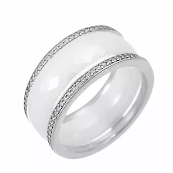 Кольцо из серебра TC-R118-1-W-W-X-X-W