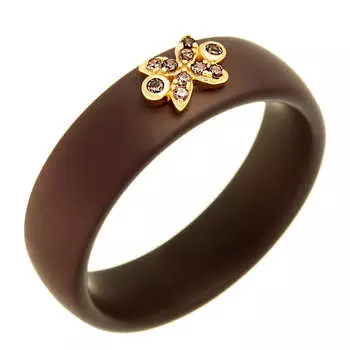 Кольцо из серебра TM-R00447-BR-L-X-X-DB