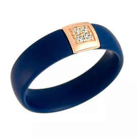 Кольцо из серебра TM-R00662-Вl-G-X-X-W