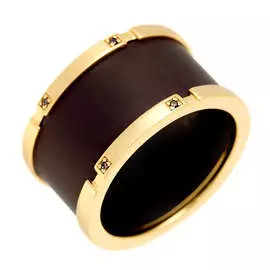 Кольцо из серебра TM-R00942-BR-L-X-X-DB